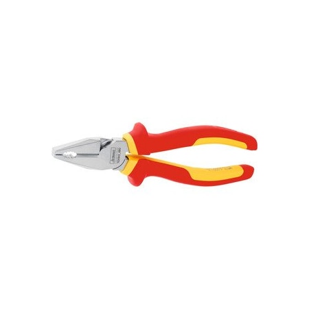 Garant Heavy duty combination pliers- chrome-plated VDE insulated- overall length: 180mm 701910 180